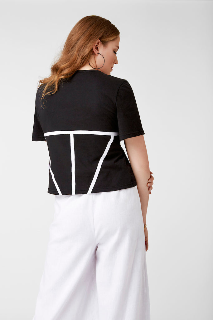 CORSET TEE