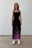 FLAMING KITTY DRESS