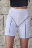 ELEMENTS BIKE SHORT [WHITE CONTRAST]